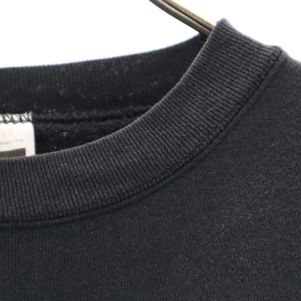 TULTEX タルテックス 90s オールド プリント 長袖 トレーナー L ブラック系 スウェット メンズ