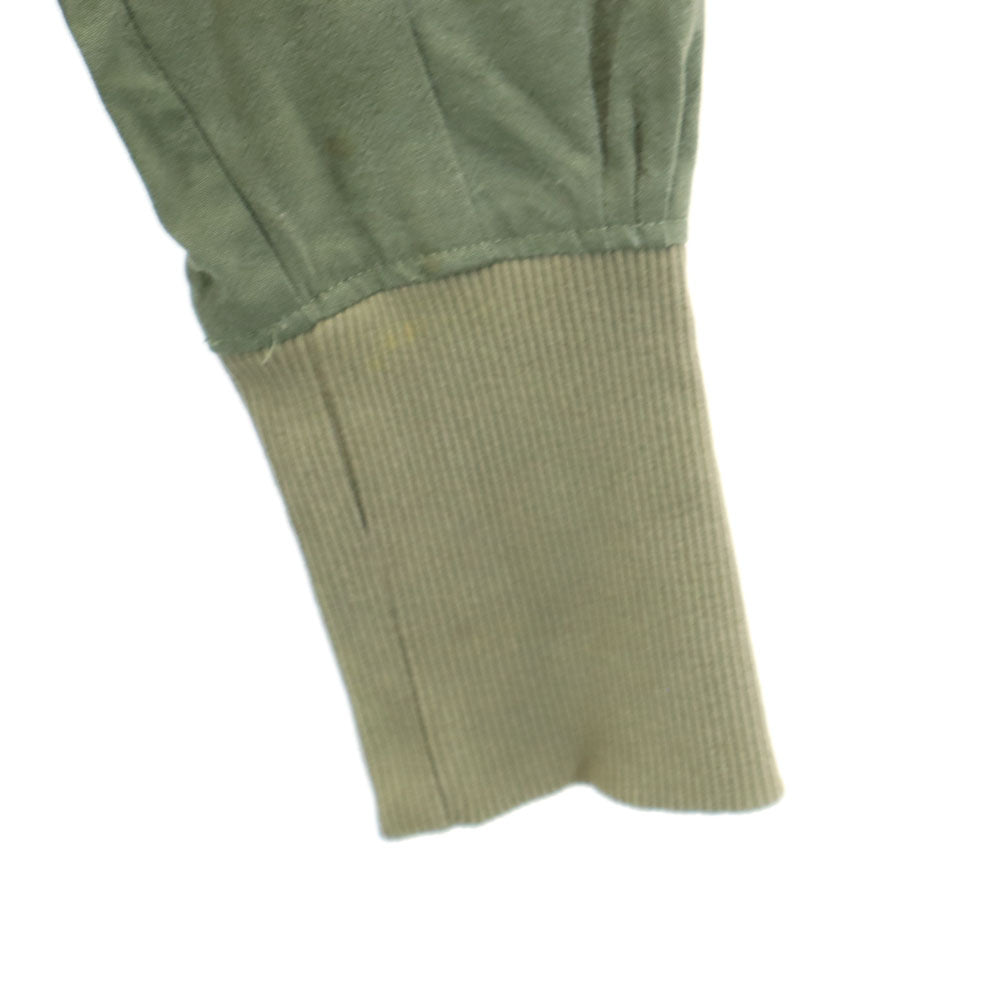 GREG LAUREN グレッグローレン USA製 長袖 ジップジャケット 1 カーキ系 メンズ