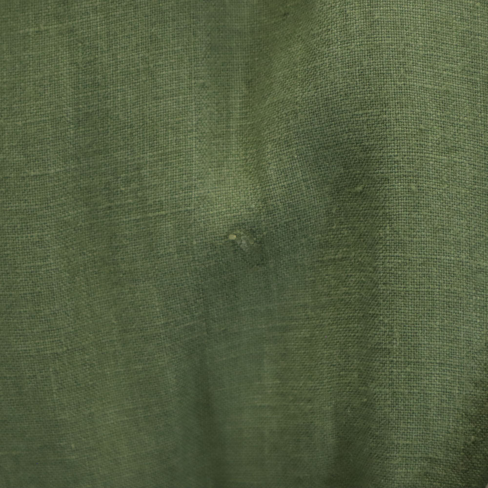 GREG LAUREN グレッグローレン USA製 長袖 ジップジャケット 1 カーキ系 メンズ