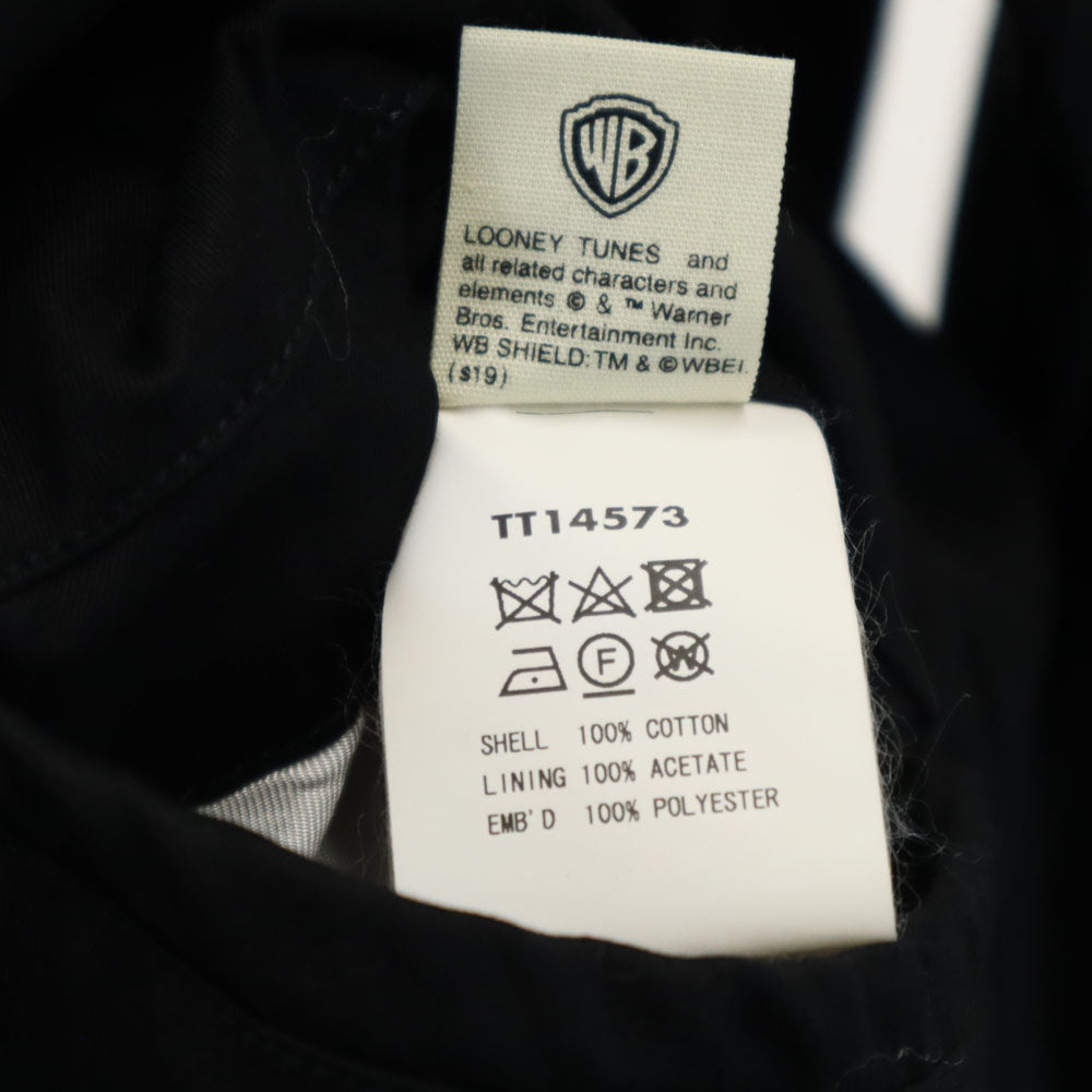 東洋エンタープライズ トーヨーエンタープライズ ルーニーテューンズ TT14573 長袖 コットンベトナム ジップジャケット S ブラック系 Looney Tunes ROAD RUNNER メンズ