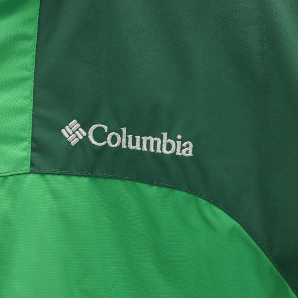 Columbia コロンビア PM3624 長袖 デクルーズサミット ジャケット S グリーン系 アウトドア メンズ