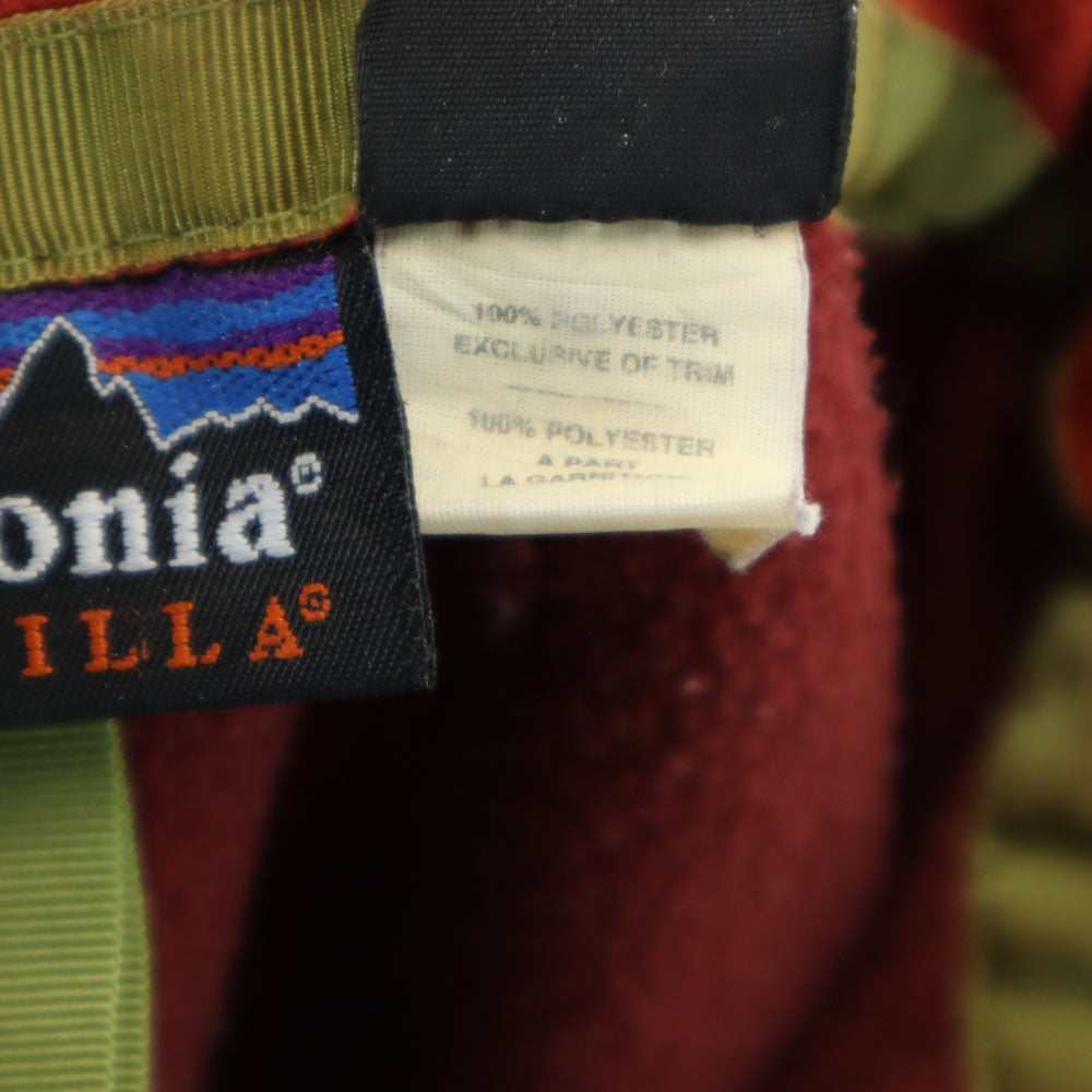 patagonia パタゴニア 25270 長袖 フリースジャケット S レッド系 アウトドア メンズ