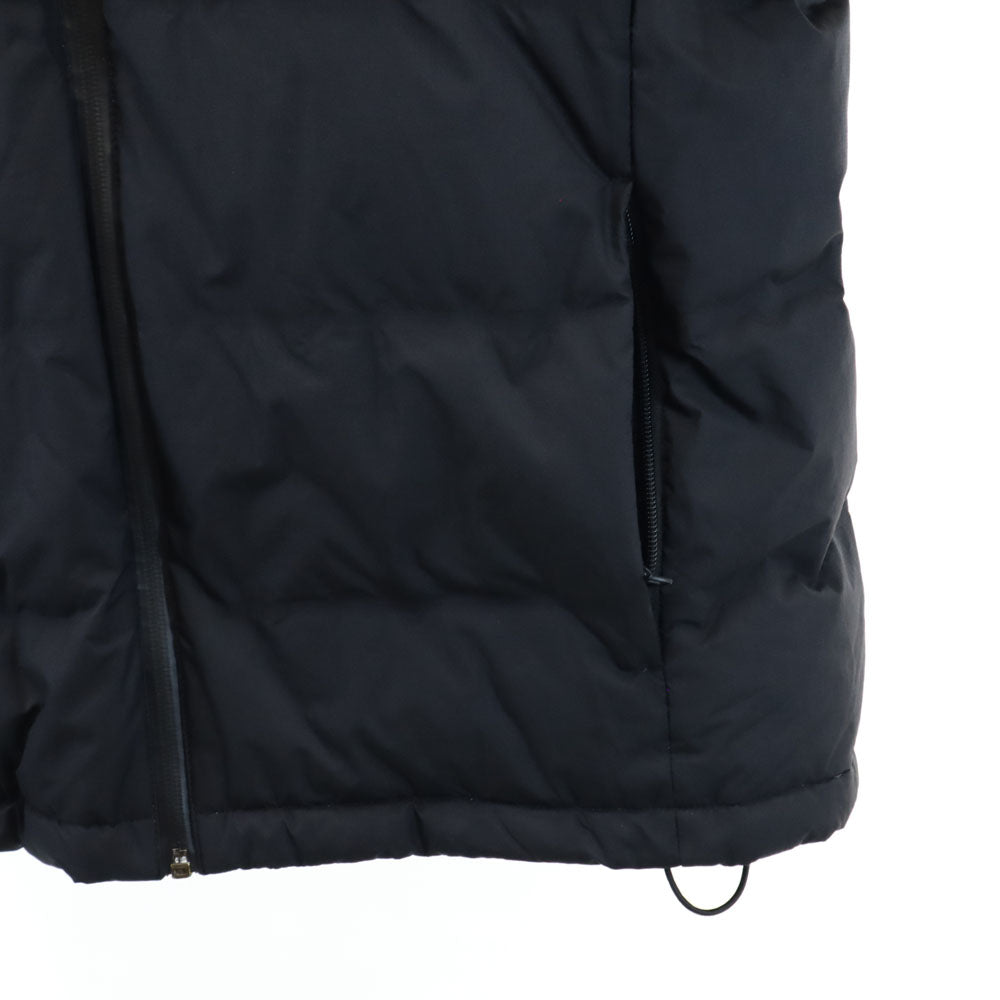 UNIQLO ユニクロ 長袖 シームレス ダウンコート L ブラック系 フード メンズ