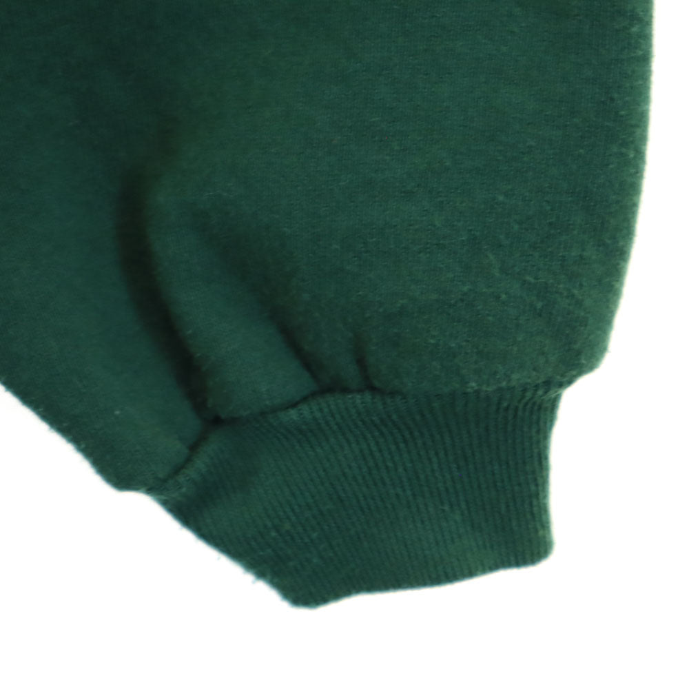 chic 90s USA製 オールド 長袖 スウェット トレーナー S/M グリーン 裏起毛 メンズ