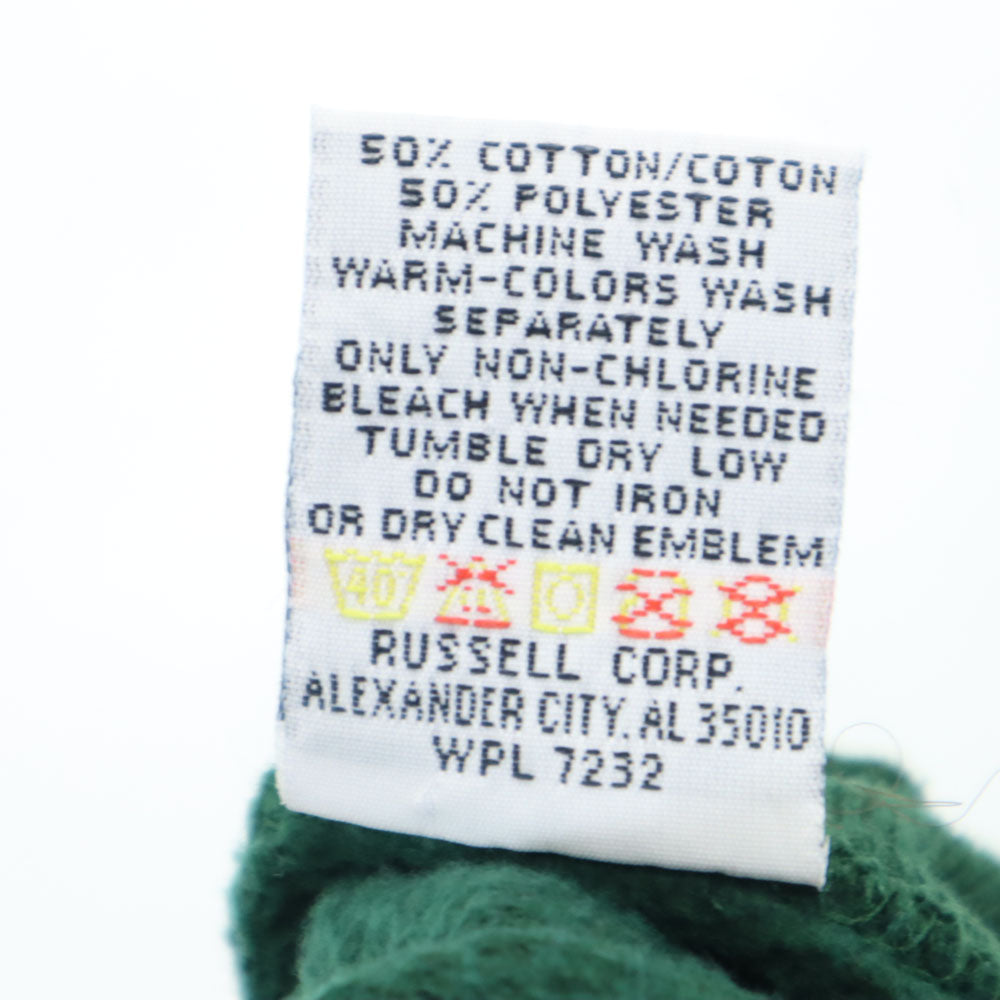 chic 90s USA製 オールド 長袖 スウェット トレーナー S/M グリーン 裏起毛 メンズ