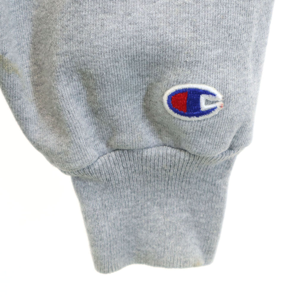 Champion チャンピオン 90s USA製 オールド 長袖 スウェットパーカー L グレー プルオーバー 裏起毛 メンズ