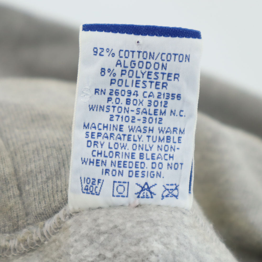 Champion チャンピオン 90s USA製 オールド 長袖 スウェットパーカー L グレー プルオーバー 裏起毛 メンズ