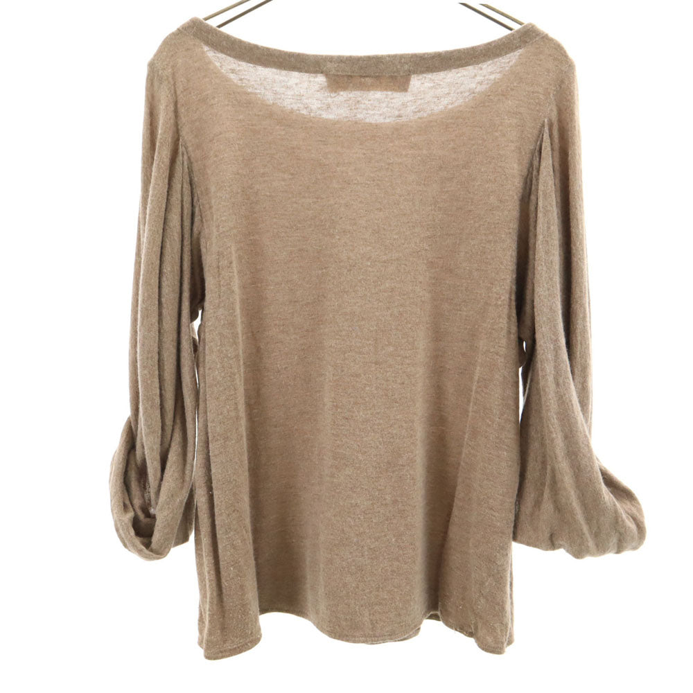 MARNI マルニ イタリア製 5分袖 Tシャツ 40 ベージュ系 ロンT レディース