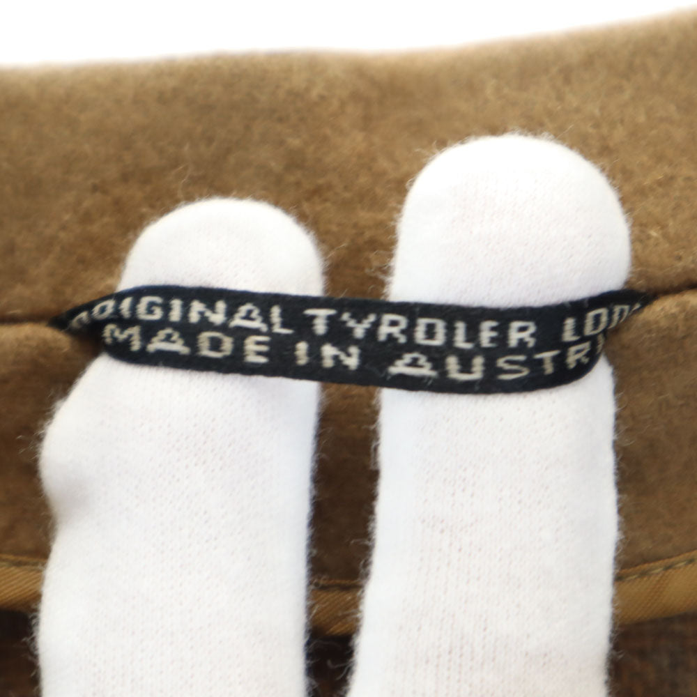 ORIGINAL TIROLER LODEN 90s steinbock オールド ポンチョ ウールコート 36 ブラウン ケープコート レディース