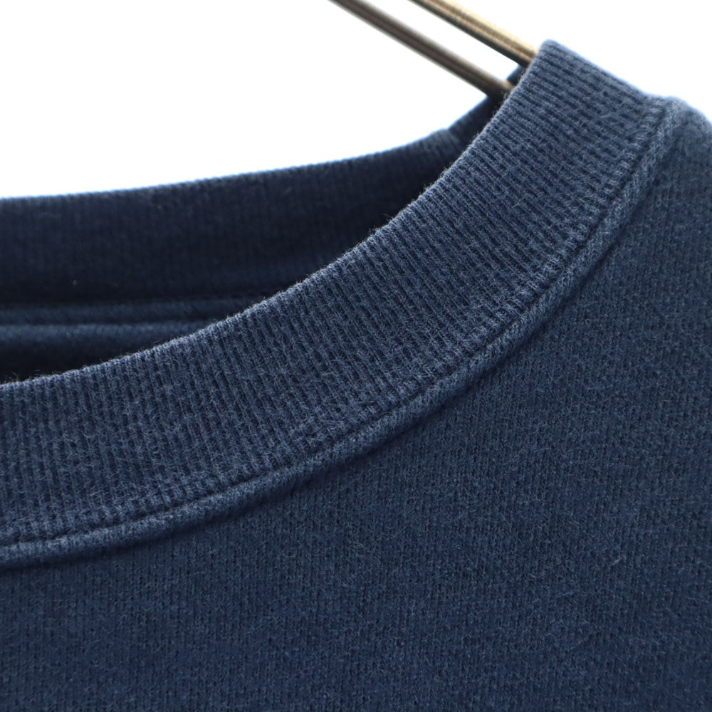 ARMANI EXCHANGE アルマーニエクスチェンジ 90s オールド 長袖 ロゴ刺繍 トレーナー XS ネイビー スウェット メンズ