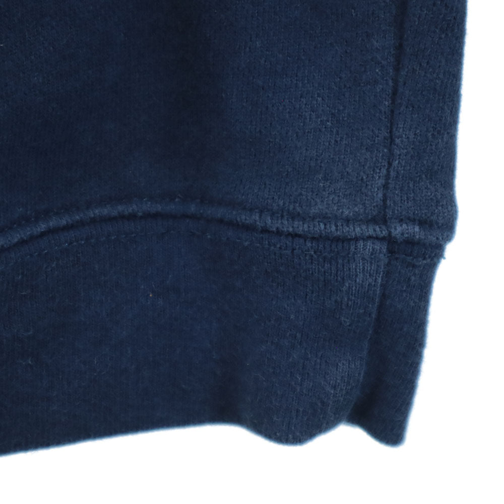 ARMANI EXCHANGE アルマーニエクスチェンジ 90s オールド 長袖 ロゴ刺繍 トレーナー XS ネイビー スウェット メンズ