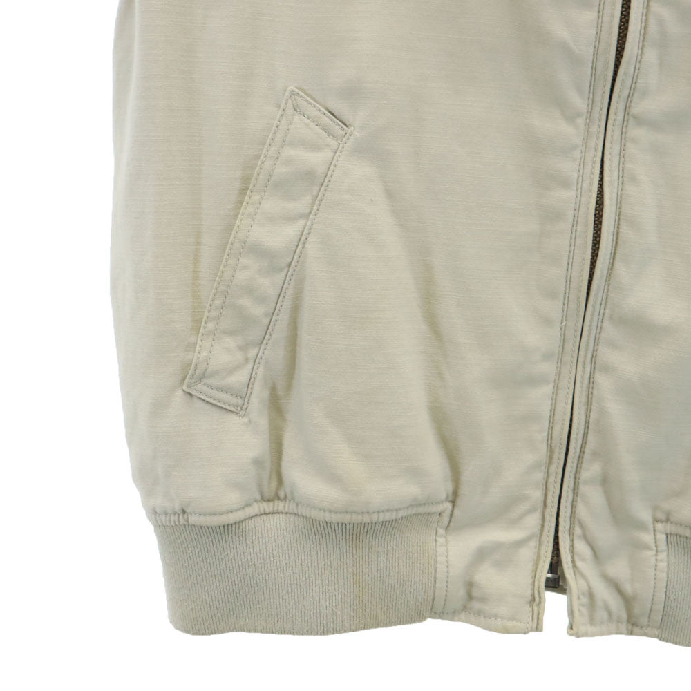 AVIREX アヴィレックス ジップジャケット L グレージュ系 レディース