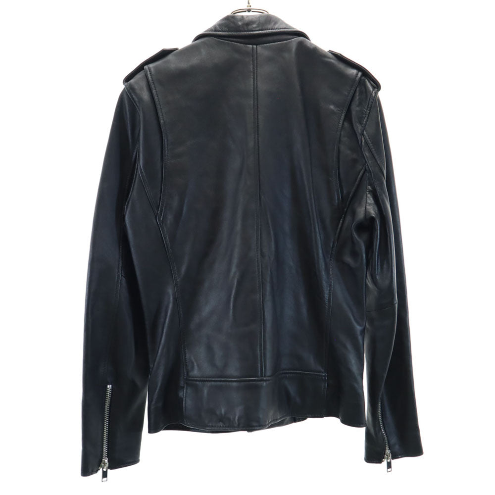 ザラ ダブルライダースジャケット M ブラック ZARA レザージャケット メンズ