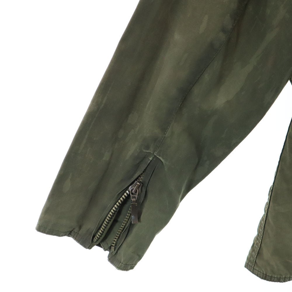 Barbour バブアー FLYWEIGHT WAX UTILITY オイルドジャケット 16 カーキ ブルゾン ヨーロッパ古着 レディース