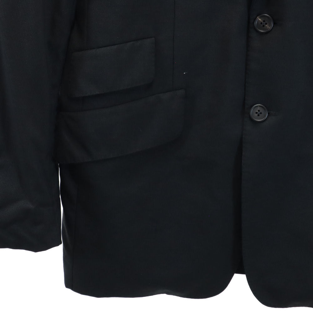 Paul Smith ポールスミス 日本製 ウール スーツ 上下 セットアップ L ブラック メンズ