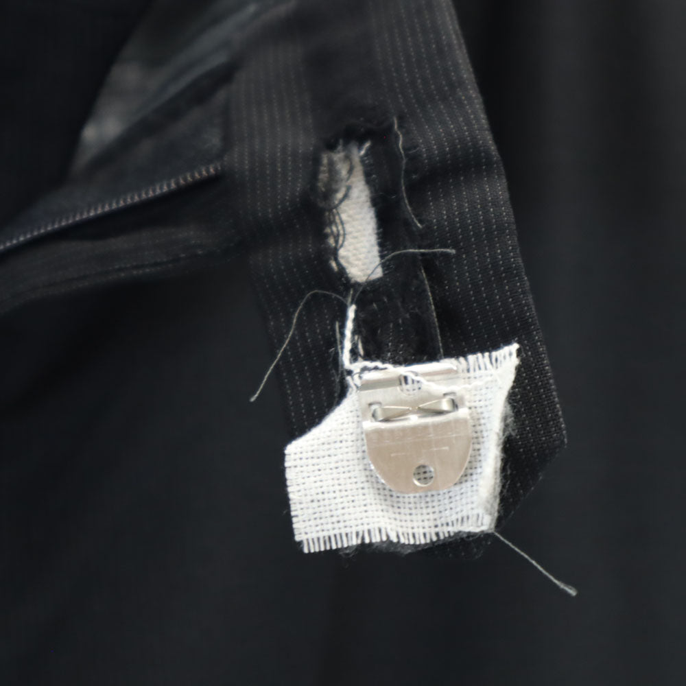 Paul Smith ポールスミス 日本製 ウール スーツ 上下 セットアップ L ブラック メンズ