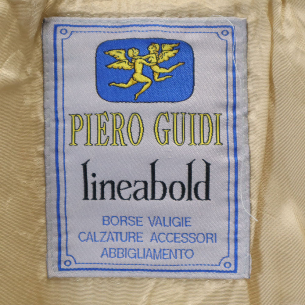 PIERO GUIDI イタリア製 コットンジャケット XS ベージュ ブルゾン メンズ