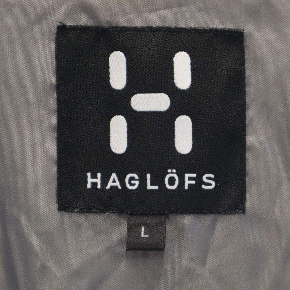 HAGLOFS ホグロフス GORE-TEX アウトドアジャケット L ライトグリーン フード取り外し可 メンズ