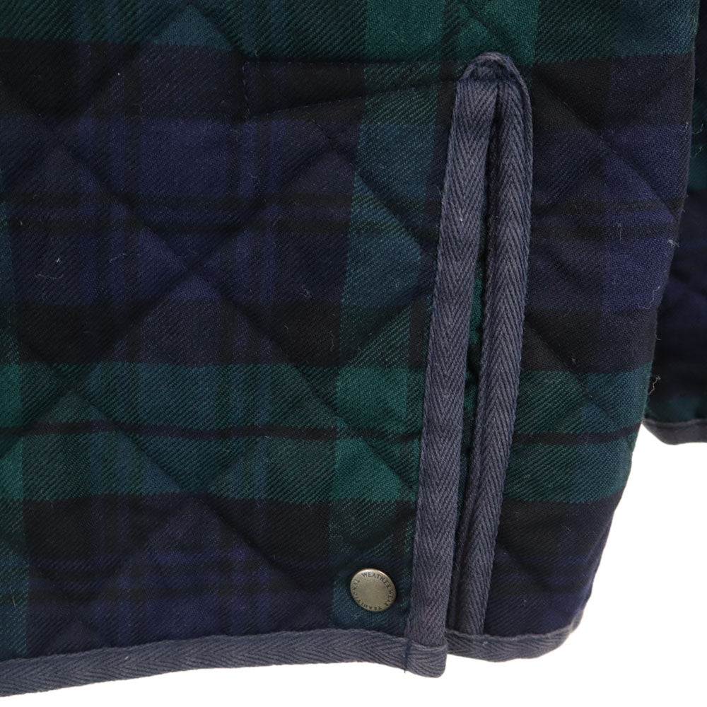 Traditional Weatherwear トラディショナルウェザーウェア スコットランド製 ブラックウォッチ キルティングジャケット 32 ネイビー 他 レディース