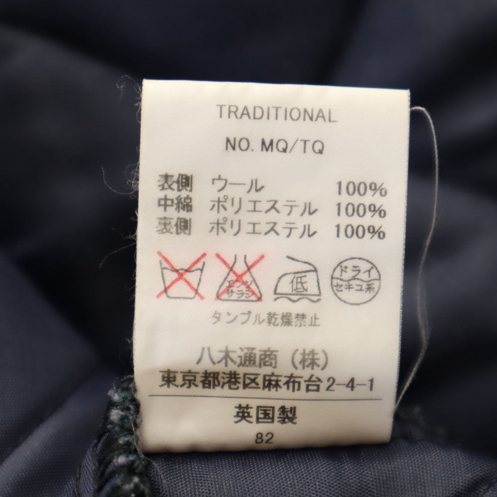 Traditional Weatherwear トラディショナルウェザーウェア スコットランド製 ブラックウォッチ キルティングジャケット 32 ネイビー 他 レディース