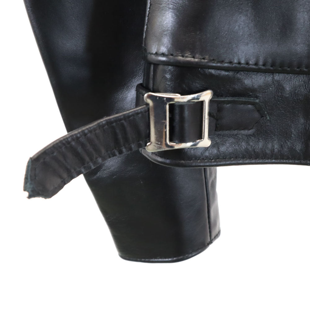 Lewis Leathers ルイスレザー イングランド製 ドミネーター ライダースジャケット 34 ブラック メンズ