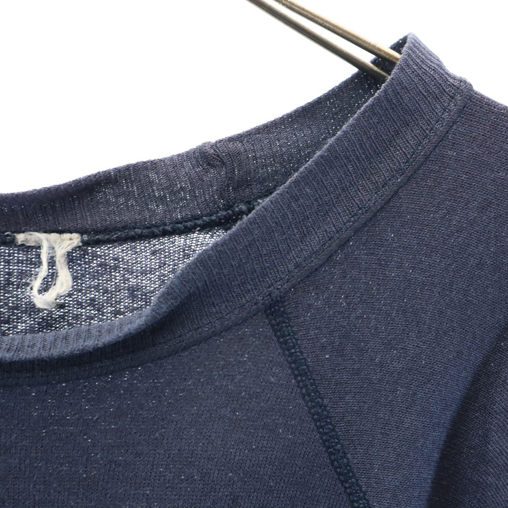 VINTAGE ヴィンテージ 70s 80s ノートルダム 長袖 ラグラン スウェット ネイビー トレーナー カレッジ メンズ