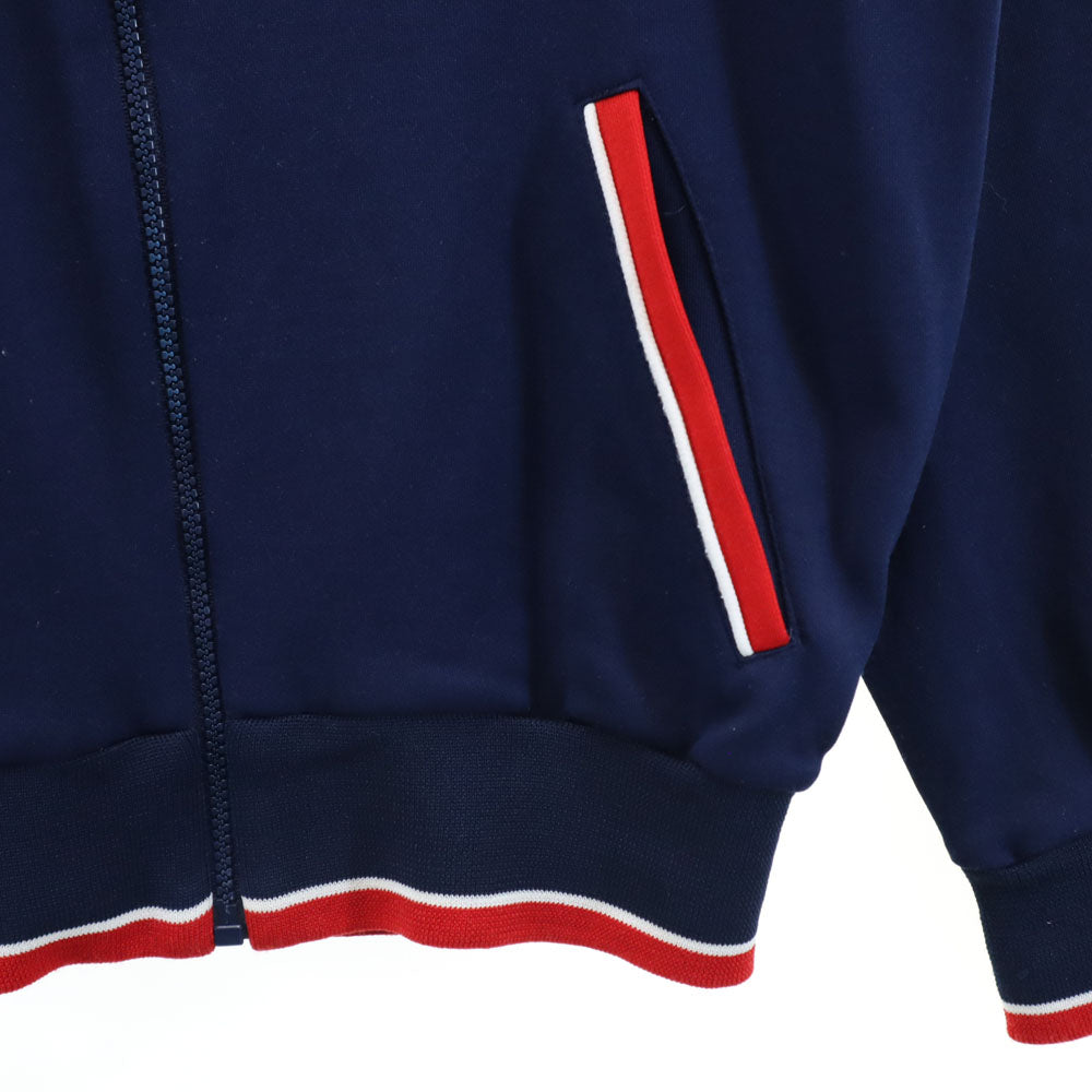 adidas アディダス 70s ヴィンテージ デサント製 トレフォイルロゴ 西ドイツタグ トラックジャケット S ネイビー ジャージ メンズ