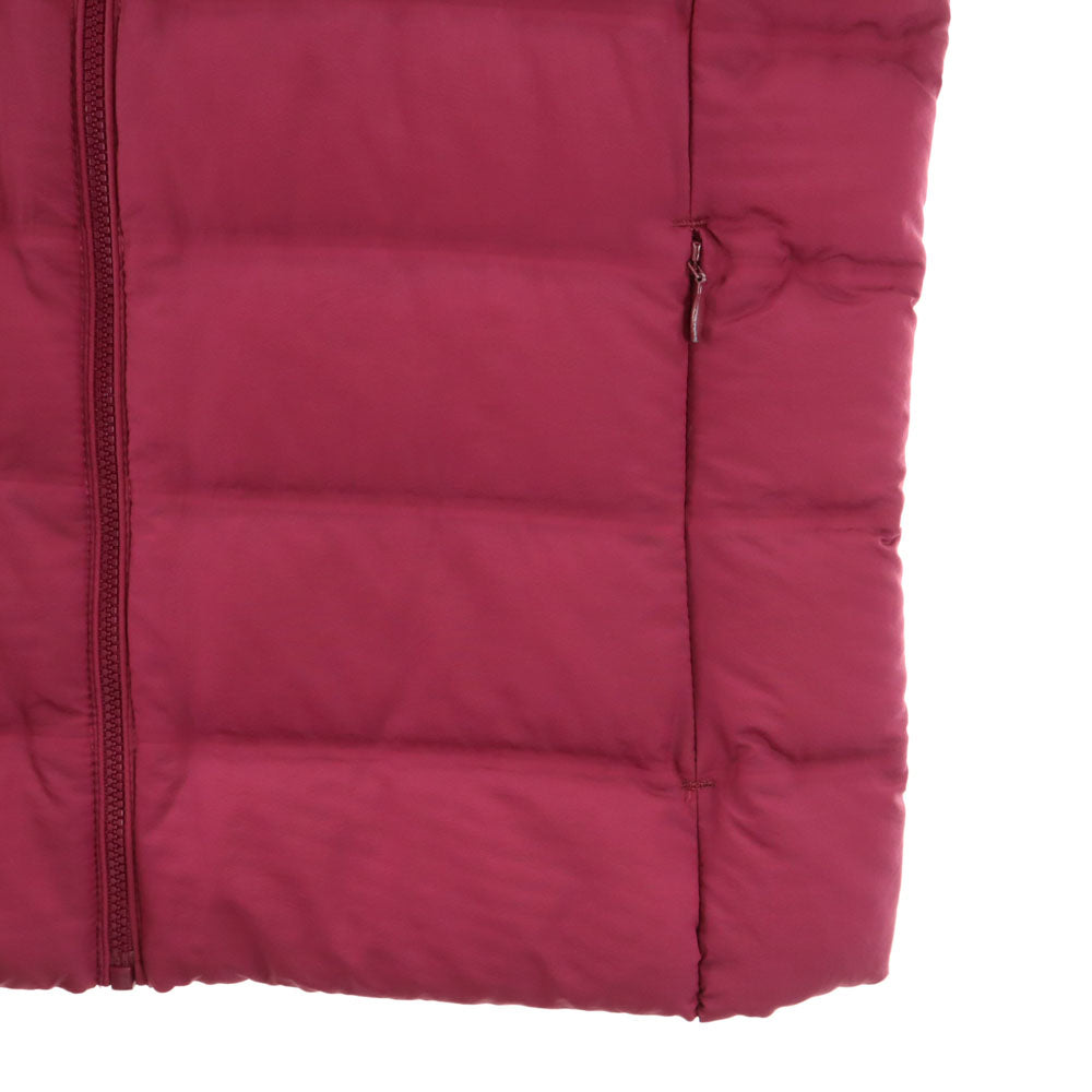 UNIQLO ユニクロ 長袖 ウルトラライトダウン シームレス パーカー M マゼンタ系 レディース