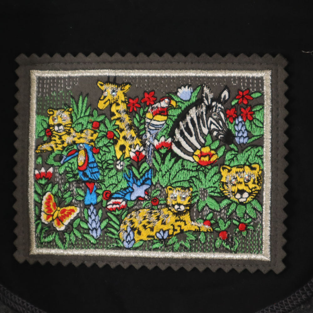 ラモーダゴジ 伊太利屋 長袖 ニットカーディガン ブラック系 レディース