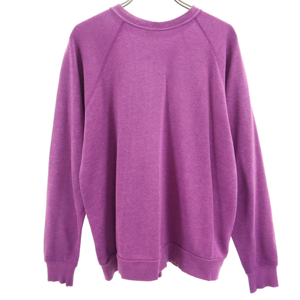 VINTAGE ヴィンテージ 70s 80s USA製 長袖 スウェット トレーナー M パープル メンズ
