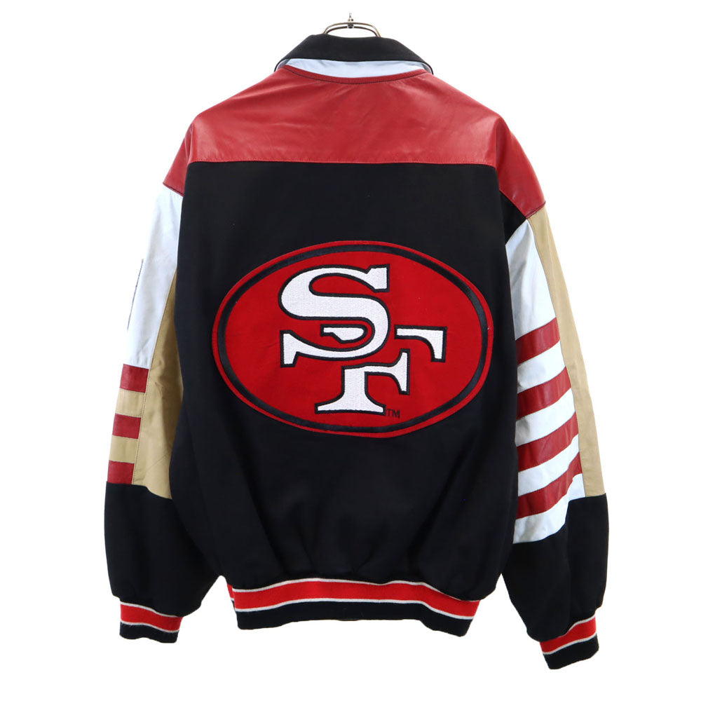 ジェフハミルトン スタジャン L ブラック メンズ