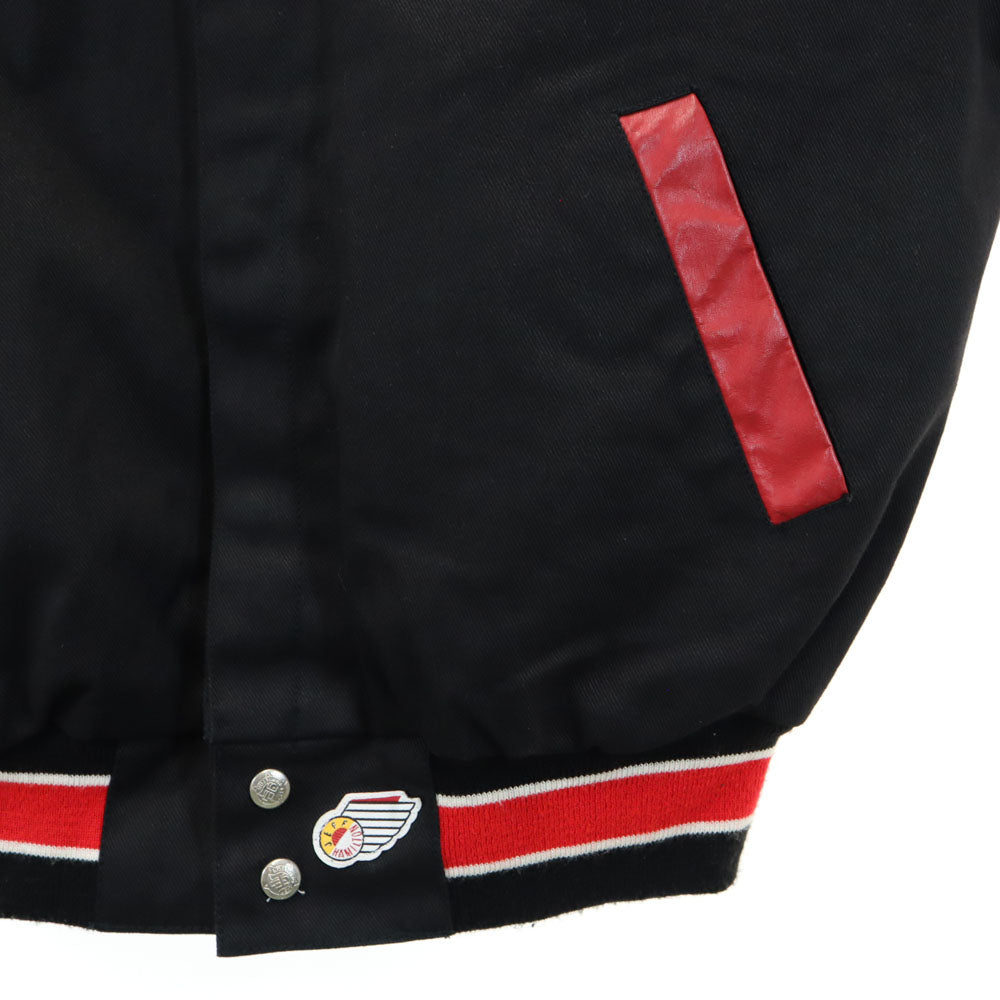 ジェフハミルトン スタジャン L ブラック メンズ