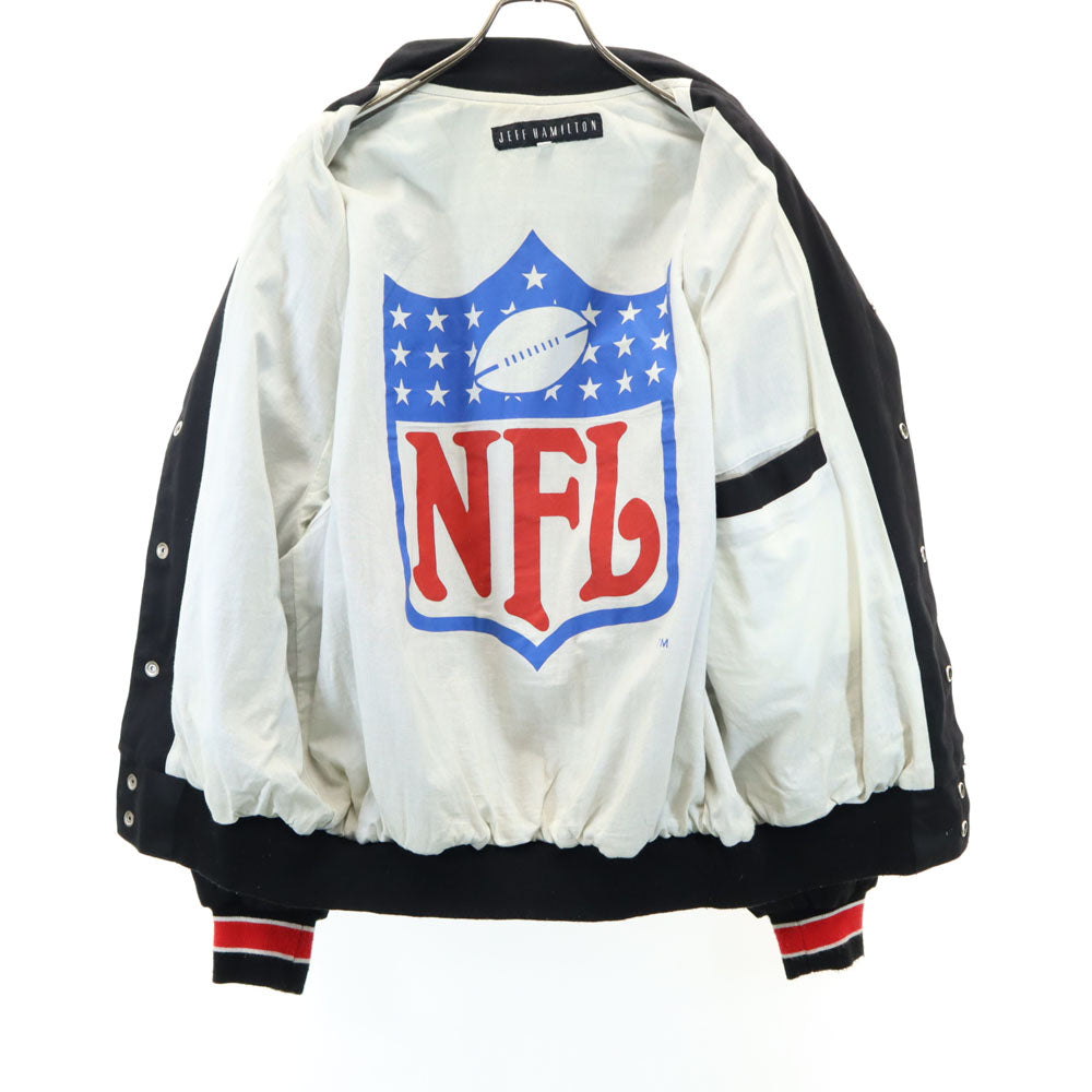 ジェフハミルトン スタジャン L ブラック メンズ