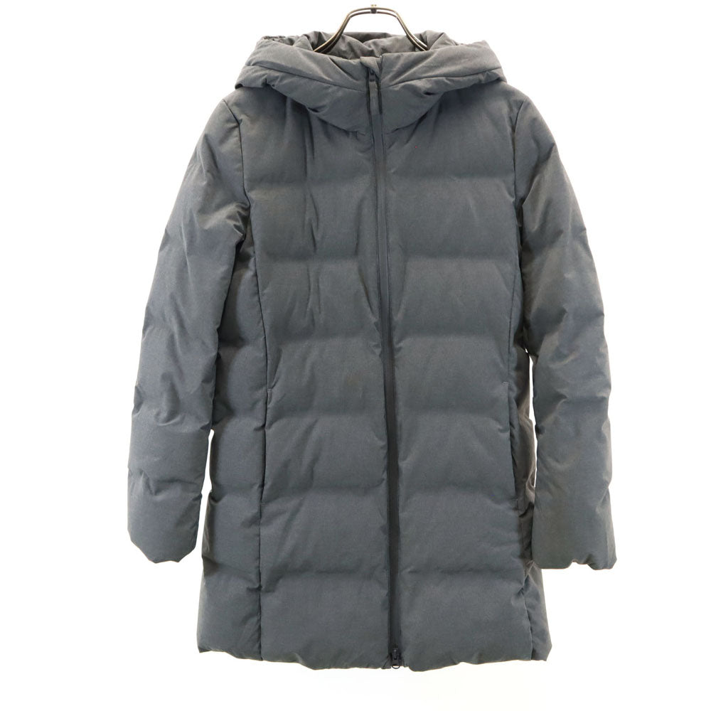 UNIQLO ユニクロ シームレス ダウンコート M グレー レディース