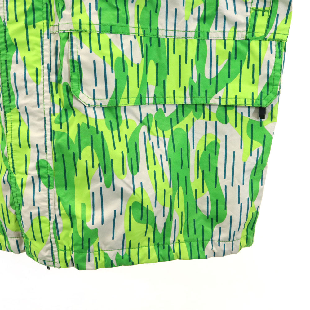 コロンビア 総柄 ウィンター ジャケット L グリーン系 Columbia アウトドア OMNI-TECH メンズ