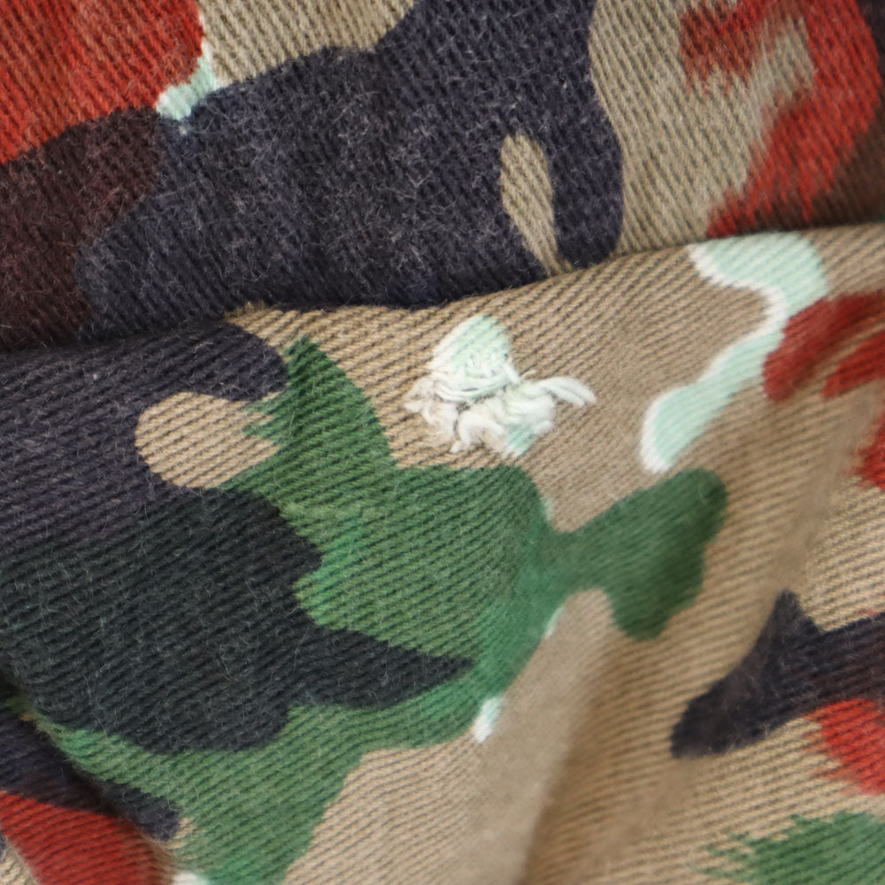 SWISS ARMY スイス軍 70s ヴィンテージ アルペンカモ M60 アルペンカモ ミリタリージャケット カーキ メンズ