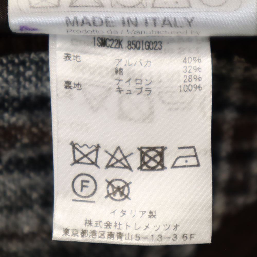 TAGLIATORE タリアトーレ イタリア製 チェック柄 テーラードジャケット 46 グレー ブレザー メンズ