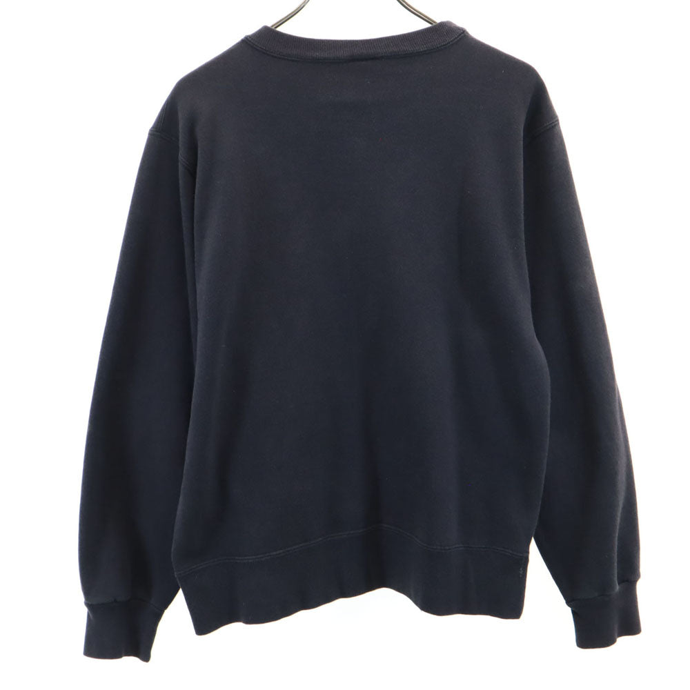 Champion チャンピオン 90s オールド USA製 青タグ 長袖 前V スウェット M ブラック メンズ