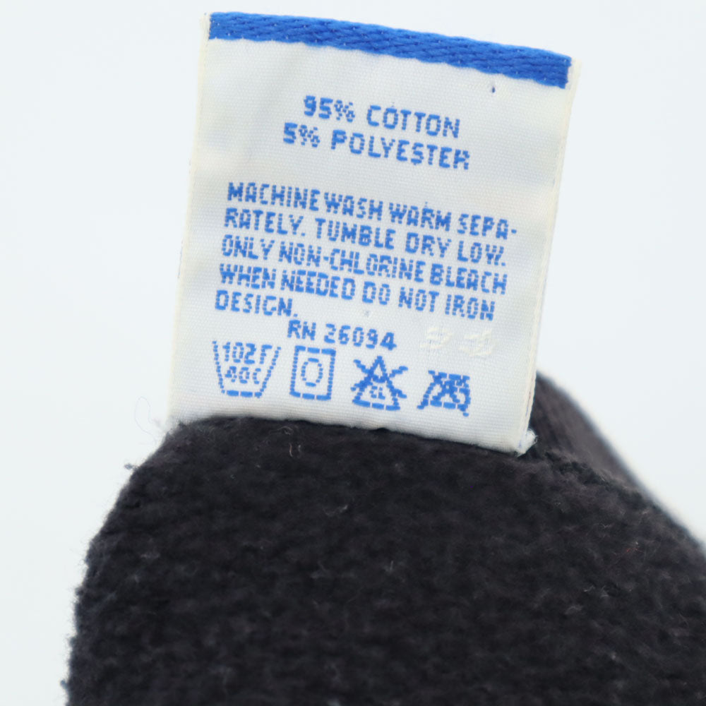 Champion チャンピオン 90s オールド USA製 青タグ 長袖 前V スウェット M ブラック メンズ