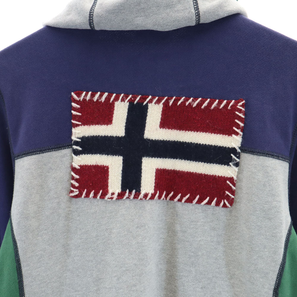 NAPAPIJRI ナパピリ 長袖 スウェット ジップパーカー S グレー 他 メンズ