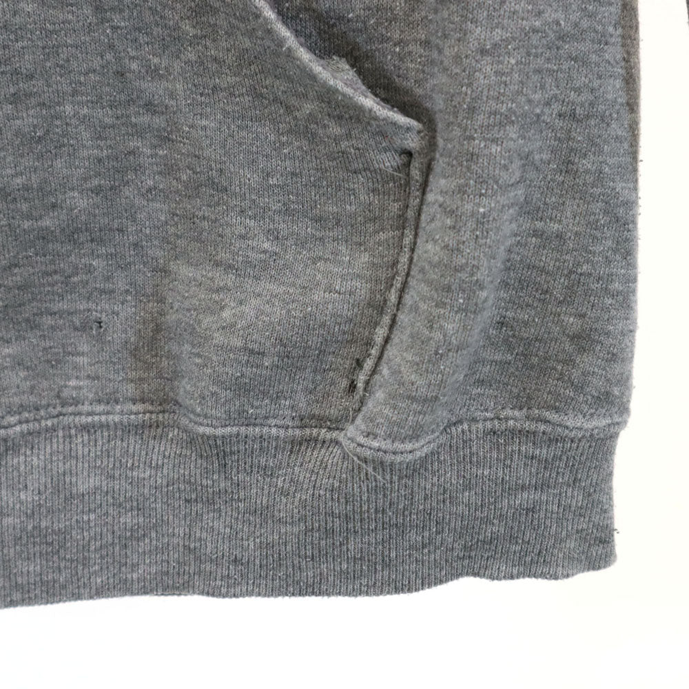 JERZEES ジャージーズ 80s USA製 ヴィンテージ 長袖 スウェットパーカー L 14-16 グレー キッズ