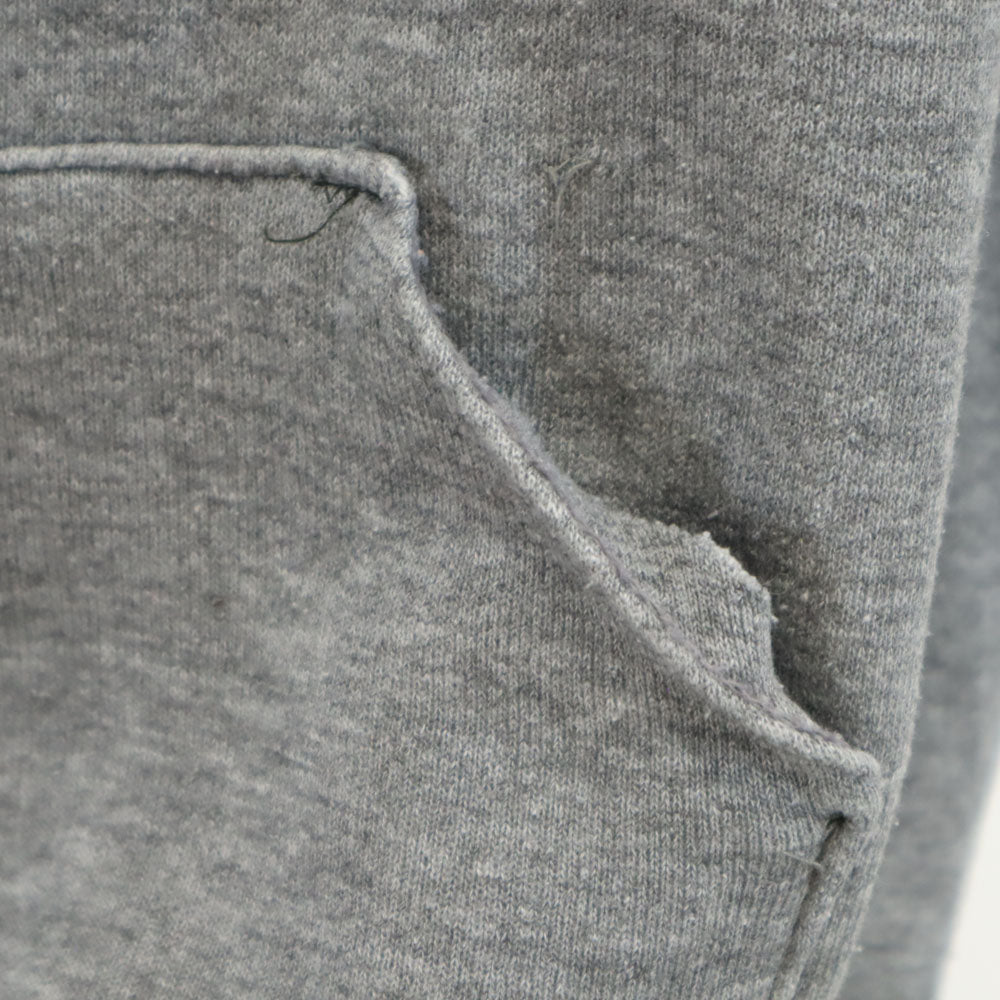 JERZEES ジャージーズ 80s USA製 ヴィンテージ 長袖 スウェットパーカー L 14-16 グレー キッズ