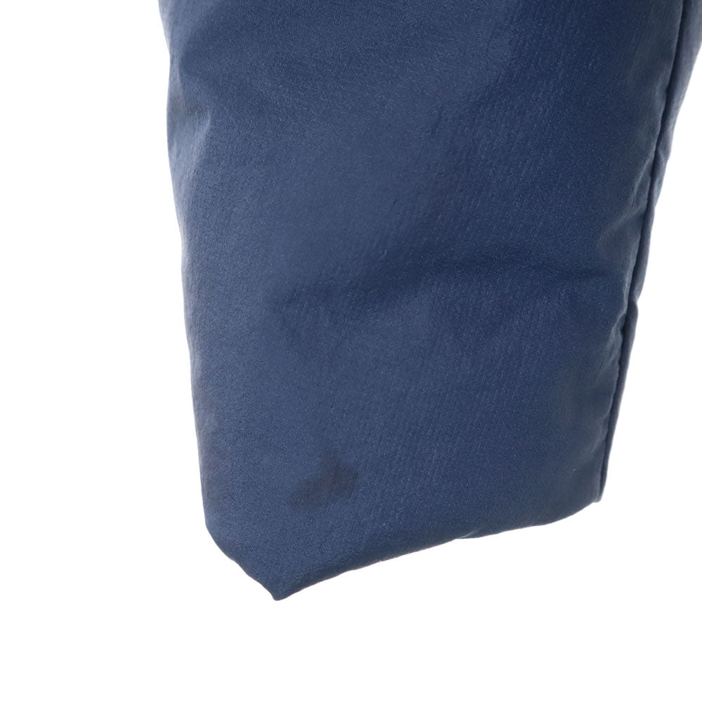 UNIQLO ユニクロ シームレス ダウンジャケット S ネイビー フーディー メンズ