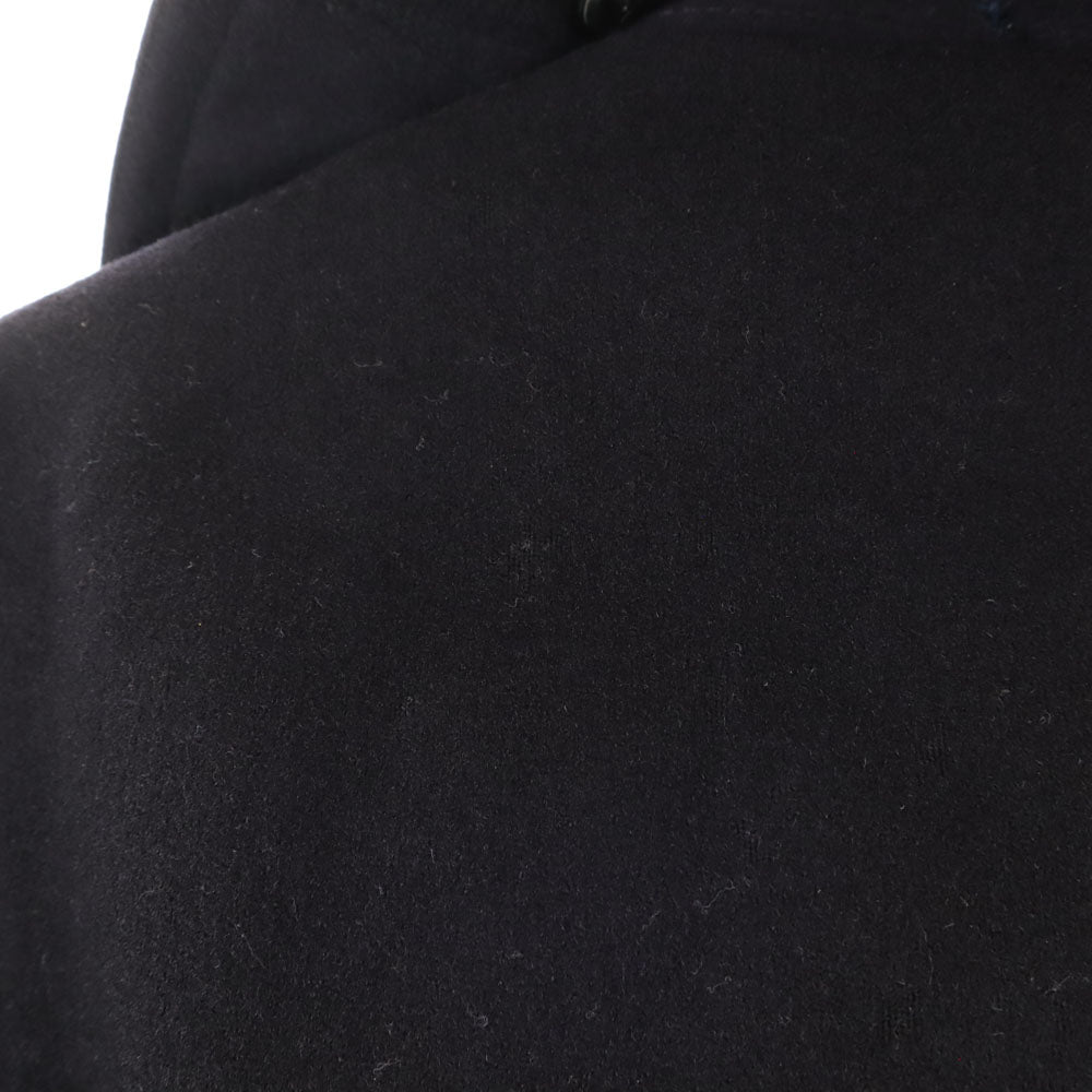 US NAVY アメリカ海軍 40s 10ボタン ヴィンテージ NAVAL CLOTHING FACTORY メルトン ピーコート 38 ブラック系 メンズ