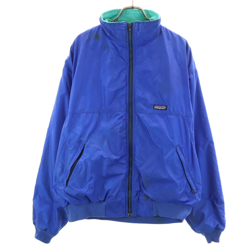 パタゴニア 90s オールド レジスターマーク ジャケット ブルー patagonia 裏フリース アウトドア メンズ