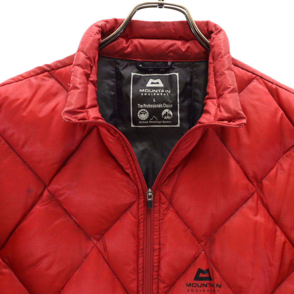 MOUNTAIN EQUIPMENT マウンテンイクイップメント アウトドア ダウンジャケット L 赤 メンズ