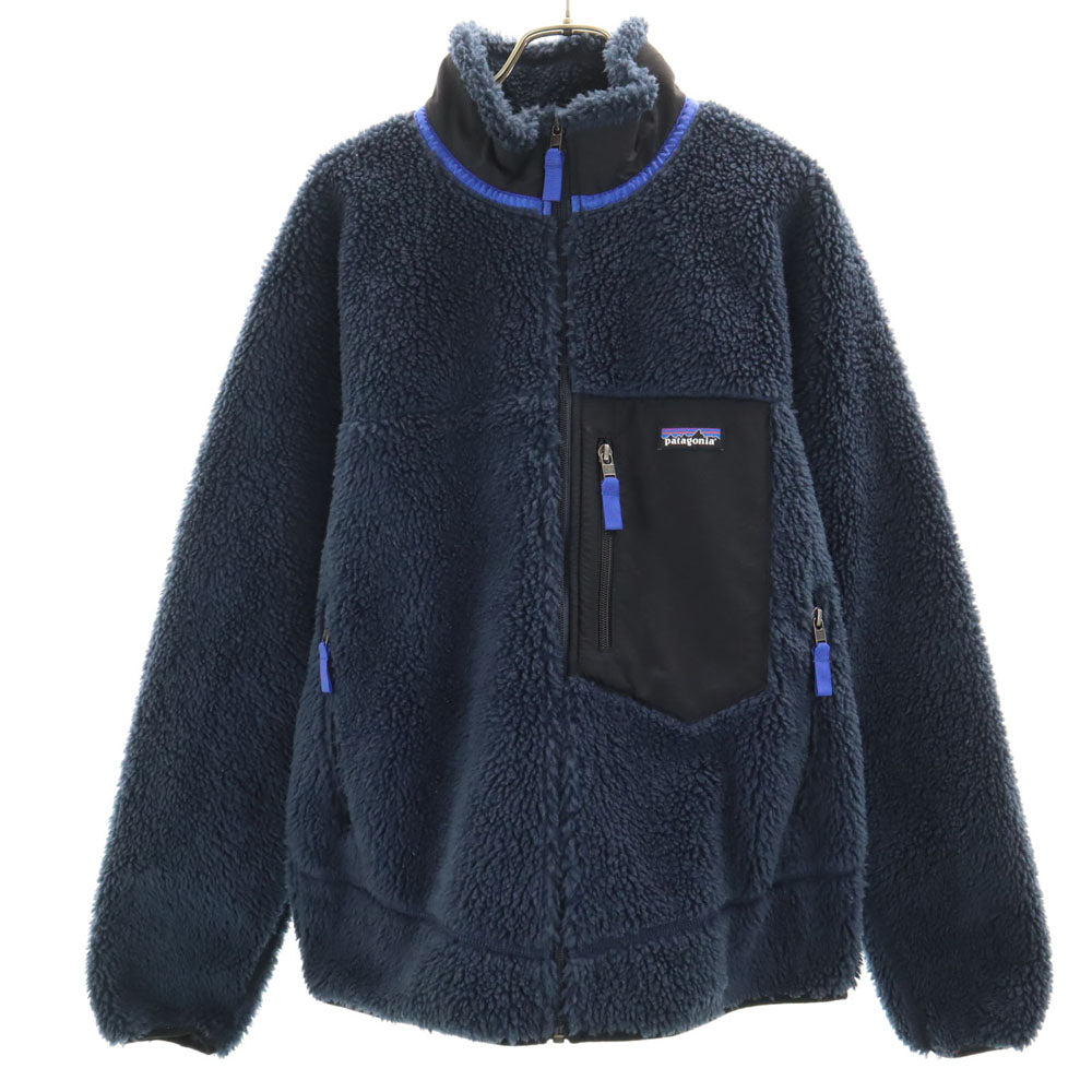 patagonia パタゴニア 23056 長袖 クラシックレトロX フリースジャケット M ネイビー系 アウトドア メンズ