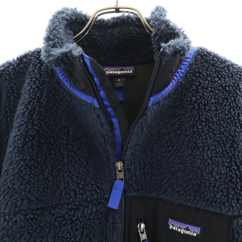patagonia パタゴニア 23056 長袖 クラシックレトロX フリースジャケット M ネイビー系 アウトドア メンズ