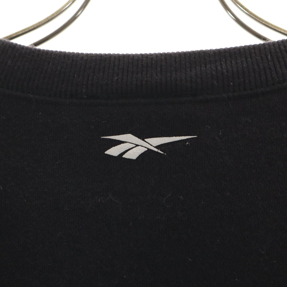 Reebok リーボック 90s オールド 長袖 トレーナー L ブラック系 裏起毛 メンズ