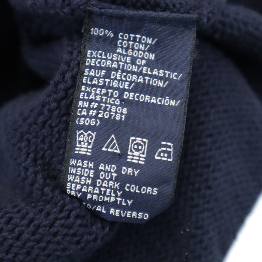 TOMMY HILFIGER トミーヒルフィガー 90s オールド フラッグタグ 長袖 コットン セーター M ネイビー ニット メンズ